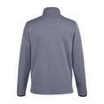thumbnail image 5 of CORE365 CE73 Men's Venture Heathered Stripe Quarter-Zip Pullover-Classic Navy/ White-3XL, 5 of 6