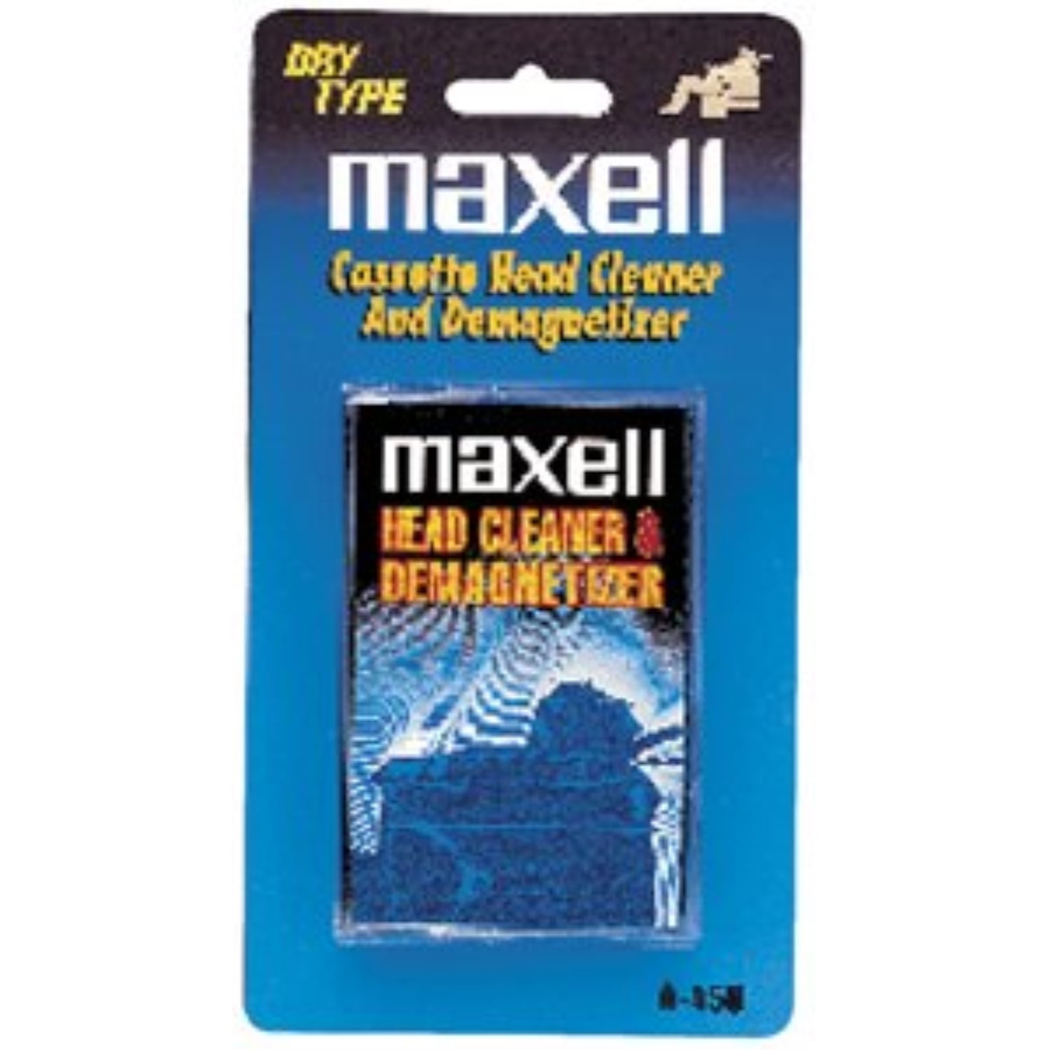 maxell cassette head cleaner and dry type a450