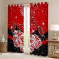 thumbnail image 2 of Castle Fairy Cheerleading Cheerleader Black Out Curtains for Girls,Girly Dreamy Dance Curtains Pack of 2 (42x63 Each),Bling Glitter Bedroom Curtains,Microfiber Bedroom Decor, 2 of 6