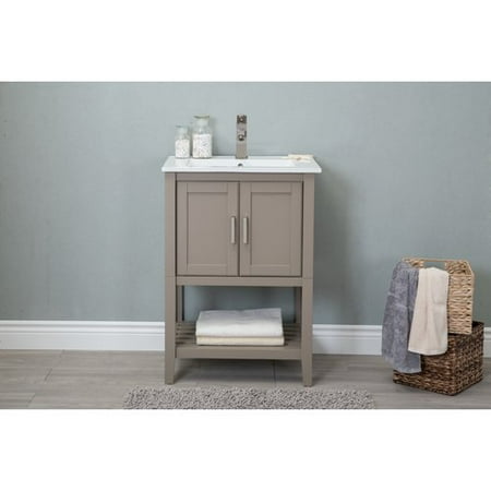 - Charlton Home Petersburgh 24'' Single Bathroom Vanity