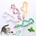 thumbnail image 1 of Cartoon Pet Cat Toy Stick Feather Rod Mouse Toy with Mini Bell Cat Catcher Teaser Interactive Cat Toy Kitten игрушки для кошек, 1 of 5