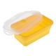 thumbnail image 2 of Fiambrera plegable de silicona plegable portátil Bento Bowl contenedor de alimentos 350ML 350ML amarillo Cola Tazón plegable de silicona, 2 of 8