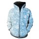 thumbnail image 1 of Sudadera con capucha y cremallera para hombre, diseño de copos de nieve de invierno, divertida, estilo Harajuku de gran tamaño, ropa de calle moderna, tops de manga larga, 1 of 6