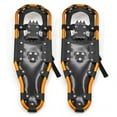 thumbnail image 3 of Tignapoo ROEAM Durable Aluminum Snowshoes with Adjustable Bindings, 29 Inch Yellow, Ideal for Winter Hiking and Trails, 3 of 6