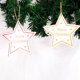 thumbnail image 5 of Advancent Adornos de estrella de árbol de Navidad, adornos colgantes interesantes, colgante de vacaciones, colgante de de Año Nuevo, Kits de decoración para fiestas Rojo, 5 of 6