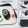 thumbnail image 4 of HOMEYA Car SUV Windshield Sun Shade Front Visor Reflective Protector Twist Sunshade Universal (Panda), 4 of 8