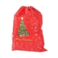 thumbnail image 3 of Rongfmy Sac Cadeau de Noël à Cordon Festif pour Chocolat Fête Rouge, 3 of 9