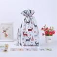 thumbnail image 1 of DPTALR Christmas Christmas Drawstring Gift Bags Party Present Wrap Candy Storage Bag, 1 of 2