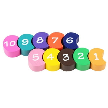 Twfbrm Baby Learning Playsets Wooden Learning Puzzle Teaching Educational Cute Worm Wearing Rope Kids Toys Gifts for 5-12 Years Boys Girls