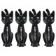 thumbnail image 1 of 4pcs Beach Towel Clips Novelty Cartoon Cat Sun Lounger Beach Towel Pegs Clips Towel Clips Quilt Clips Banmo, 1 of 2