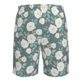 thumbnail image 6 of Naloa Flower Men's Beach Shorts, Surfing shorts, Swim trunks, Quick Dry Swim Trunks for Surfing Beach Fun - Large, 6 of 9