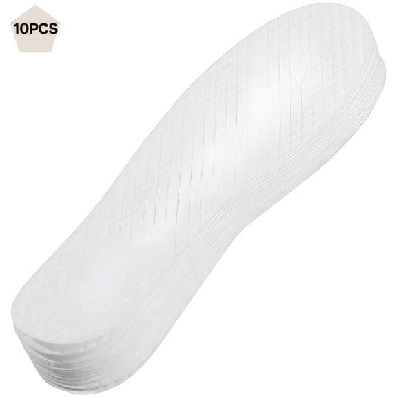 TELOLY 2026 New 10 Pairs of Shoe Insoles Breathable Shoe Inserts Sweat-Absorbing Shoe Pads Disposable Thin Insoles for Daily Wear, Sports Activities, Hiking, Work Shoes, Comfort, Foot Odor Prevention