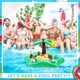thumbnail image 5 of Soporte flotante para bebidas FillTouch para piscina con cocotero, 5 of 7