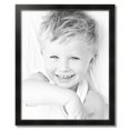 thumbnail image 2 of ArtToFrames 25" x 31" Honors Black with Silver Picture Frame, 25x31 inch Black Wood Poster Frame (WOM-5157),  Pack, 2 of 7