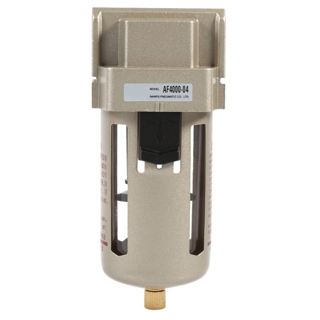 Compresor De Filtro De Aire, Filtro De Compresor De Aire, Resistente, 1 Pieza, Duradero, 1/2'' Para 1.0Mpa/145Ps Para 60 °C/140°F Para 1.0Mpa/145Ps EOTVIA Air Regulator Filter Compressor
