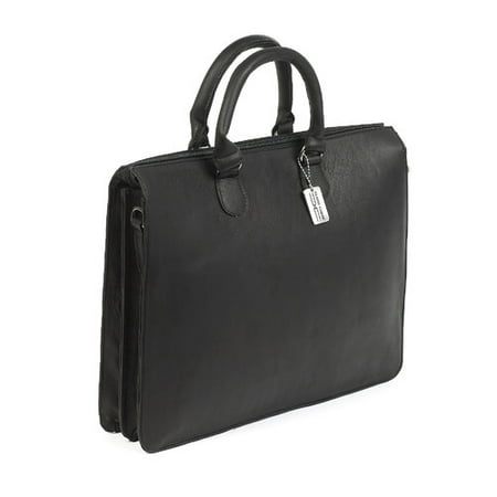 Claire Chase Sarita Leather Laptop Briefcase