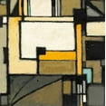 thumbnail image 2 of Novak, Shirley 26x26 White Modern Wood Framed Museum Art Print Titled - Garden I, 2 of 4