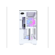 MONTECH KING 45 PRO KING45PW ATX PC Case, Curved Panoramic Glass, 4 ARGB PWM Fan Pre-Installed