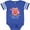 Football Blue and White, variant on Inktastic My Great Grandpa Loves Me Bear and Hearts Boys or Girls Baby Bodysuit