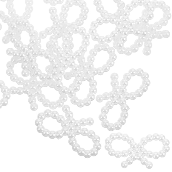 LOLIPPYY 50 Pieces Bow Nail Art Stickers for Crafts and Vacation Decorations