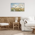 thumbnail image 3 of Stupell Industries Soft Seaside Wildflowers Botanical & Floral Painting White Framed Art Print Wall Art, 30 x 20, 3 of 10