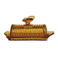 thumbnail image 2 of Fiocias Butter Dish with Lid Butter Holder Multifunctional Dustproof Cover Cheese Keeper Gold, 2 of 9