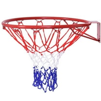 Canddidliike 18 Inch Replacement Basketball Rim with All-Weather Net, Basketball Rim Replacement