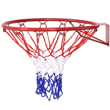 Canddidliike 18 Inch Replacement Basketball Rim with All-Weather Net, Basketball Rim Replacement