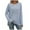 Light Blue Tops, variant on Htigea Women's Fall Shirt Preppy Striped Long Sleeve Tops Casual Loose Fitted Crewneck Pullover Tunic Tees Green S