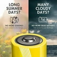 thumbnail image 2 of Tenergy Solla Rechargeable NiMH AA Battery, 1000mAh Batteries for Solar Garden Lights, 24 Pack, UL Certified, 2 of 6