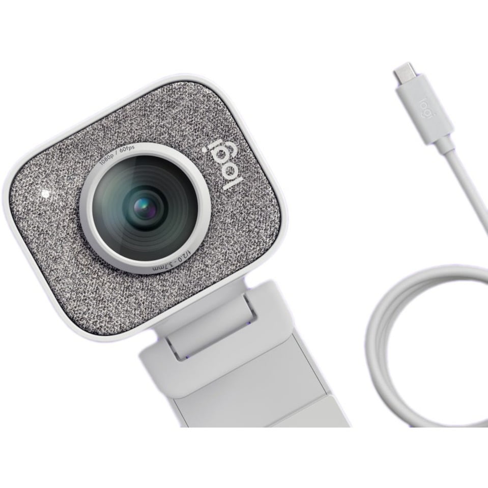 Logitech StreamCam Webcam, 60 fps, White, USB 3.1 (Gen 1) Type C