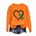 thumbnail image 4 of Lopecy-Sta Womens Sweatshirts No Hood St. Patricks Sweatshirts Shamrock Shirts Lucky Graphic Tees Irish Gift Pullover Long Sleeve Tops, 4 of 7
