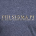 thumbnail image 3 of CafePress - Phi Sigma Pi Gold Wordmark T Shirt - Mens Tri-blend T-Shirt, 3 of 4