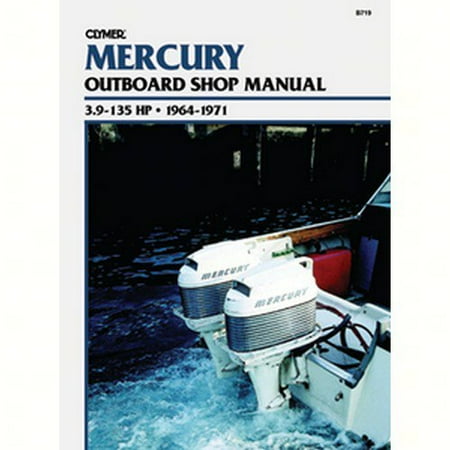 Clymer Manuals B712  B712; Mercury 4-Stroke Outboard 75-225 Hp 2001-2003-Service Repair