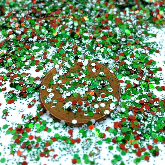 Christmas Day Mix Glitter Confetti (1oz = 28g)