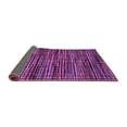 thumbnail image 2 of Ahgly Company Indoor Rectangle Abstract Purple Modern Area Rugs, 2' x 4', 2 of 4