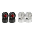 thumbnail image 4 of Xingzhi Shock-proof Metal Wheel Rims For 1/10 CC01 Crawler RC Car Accessories RC Hop-ups Black, 4 of 6