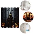 thumbnail image 4 of Esqueleto en Bañera Cortina Ducha Halloween Accesorios Baño Impermeables, 4 of 9
