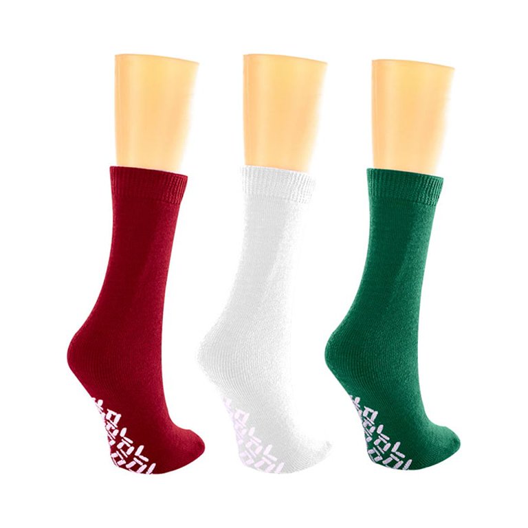 Nobles Assorted Anti Skid/ No Slip Hospital Gripper Socks, Great for  adults, men, women. Designed for medical hospital patients but great for  everyone