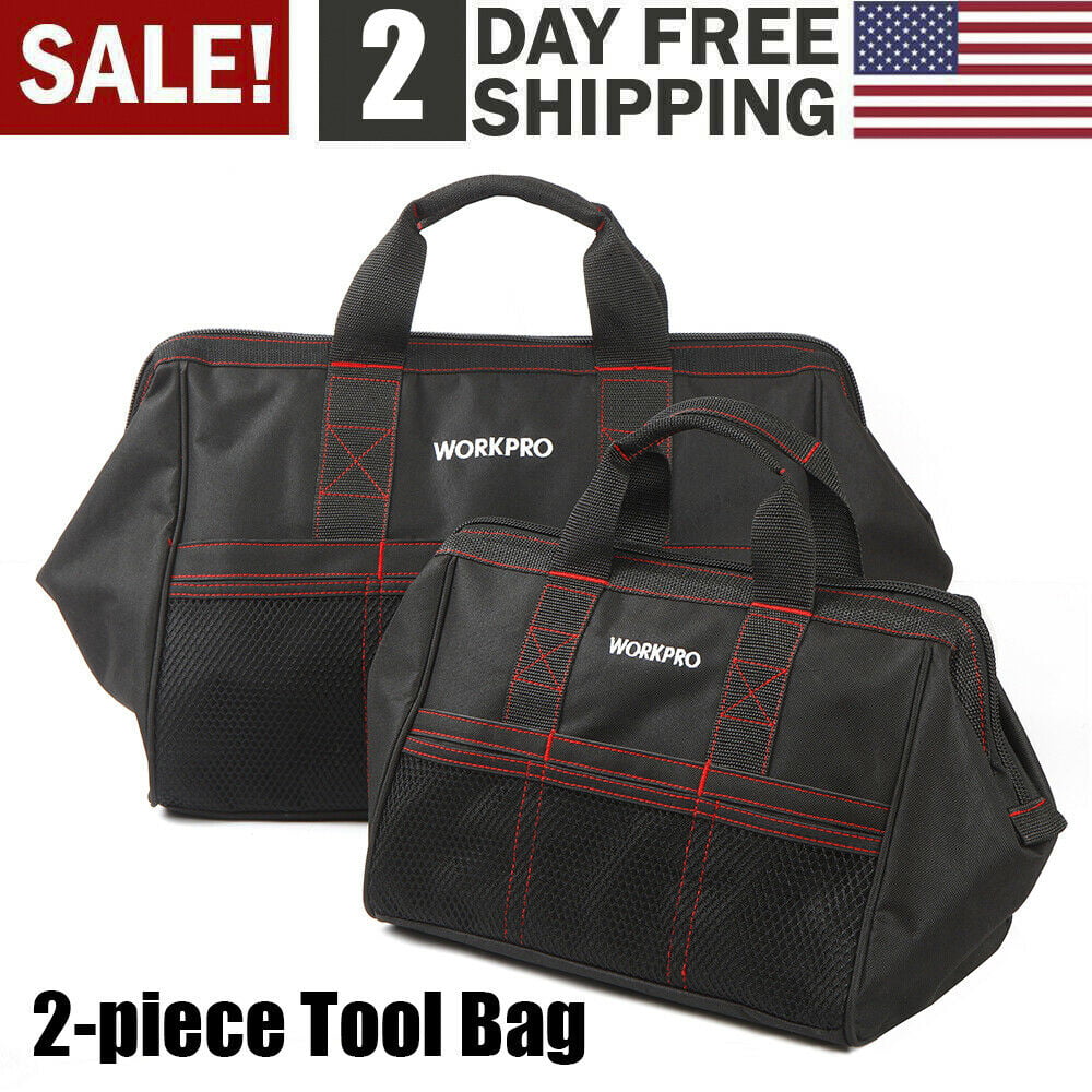 Heavy Duty 20" 5000MM Tool Box Chest Bag Storage Tote Caddy Holdall Case & Cover