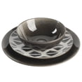 thumbnail image 5 of Spice by Tia Mowry Truffle Pepper 12 Piece Reactive Dinnerware Set, 5 of 6
