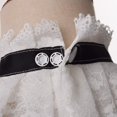 thumbnail image 3 of BLESSUME Lolita Neck Collar Elizabethan Ruff Gothic Lace Neck Ruff Collar (White 2), 3 of 6