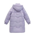 thumbnail image 4 of Wancir Women's Winter Warm Thicken Long Outwear Pockets Coat Parka Jacket, 4 of 6