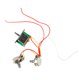 thumbnail image 2 of Arnés de cableado de guitarra, 3 pastillas, interruptor de forma de cableado de guitarra, arnés de cableado de guitarra, arnés de cableado de guitarra construido para durar, 2 of 8