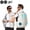 White, variant on Cooling Vest for Men, Electric Air Cooling Vest Built-in 2PCS Fans, Body Cooling Work Vest for Outdoor Daily Use, White, XX-Large