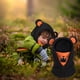 thumbnail image 2 of Gorro de invierno de forro polar lavable para niños/niñas a prueba de viento en climas fríos, 2 of 5