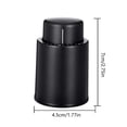 thumbnail image 2 of Dvkptbk Red wine stopper Wine Stopper with Scale Vacuum Bottle Stopper Wine Bottle Stopper, 2 of 3
