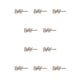 thumbnail image 1 of Jumpingount Alfileres de aleación con letras encantadoras, Clip para sombreros, elegantes y encantadores diamantes de imitación decorativos, herramientas ESTRELLA 10piezas Jumpingount CBP301163, 1 of 6