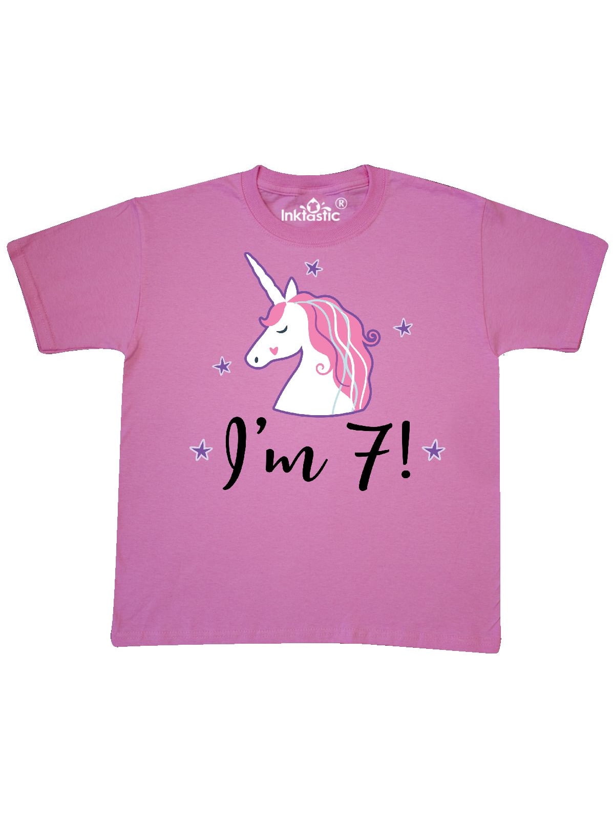 7th birthday unicorn shirt