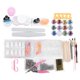 thumbnail image 1 of Acrylic Nail Kit Set Glitter Powder Nail Files Practice False Fingernail Nail Art Tools Manicure Set, 1 of 5